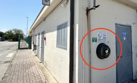 Il GROSS di Ancona si dota di un defibrillatore a servizio di tutti gli utenti del Centro