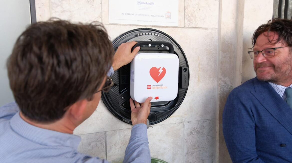 Un defibrillatore di ultima generazione per il comune di Sant’Egidio Alla Vibrata