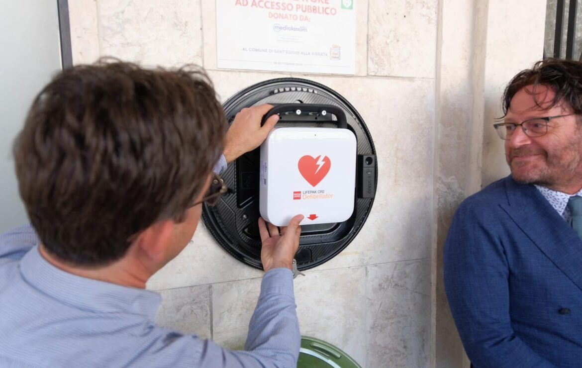 Un defibrillatore di ultima generazione per il comune di Sant’Egidio Alla Vibrata